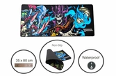 Dungeons & dragons - black light - tapis de bureau - 80x35x4 cm