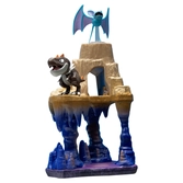 Pokemon -mountain cave avec ptyranidur et nosferapti -pack environ. w1