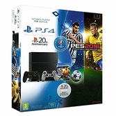 Console PS4  1 To + PES 2016 + Dual Shock 4 : 20eme anniversaire