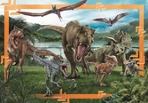 Jurassic world - dinosaures - puzzle maxi 104p