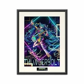 Hatsune miku lithographie encadré primoart hatsune miku japan tour 2023 ver. 52 cm