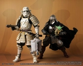 Star wars: the mandalorian figurine meisho movie realization ashigaru stormtrooper (remnant) 18 cm