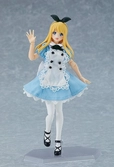 Original character figurine figma female body (alice) with dress and apron outfit 13 cm