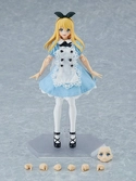 Original character figurine figma female body (alice) with dress and apron outfit 13 cm