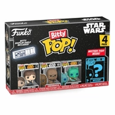 Star wars pack 4 figurines bitty pop! vinyl han solo 2,5 cm