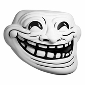 Meme vinyl figurine troll face 7 cm