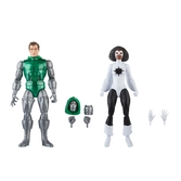 Avengers marvel legends figurines captain marvel vs. doctor doom 15 cm