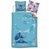 Disney - stitch - parure de lit 140x200cm - '100% flanelle'