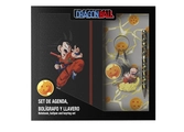 Dragon ball - set notebook + stylo à bille + porte-clés - 3pc.