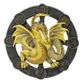 Anne stokes décoration murale mabon dragon 32 cm