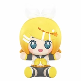 Character vocal series 02: kagamine rin/len figurine chibi huggy good smile kagamine rin ver.  6 cm