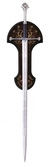 Le seigneur des anneaux réplique 1/1 épée anduril sword of king elessar 134 cm