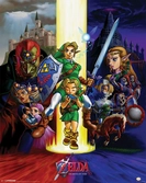 The legend of zelda - poster 40 x 50 - ocarina of time