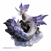 Monster hunter statuette pvc cfb creators model violet mizutsune 15 cm