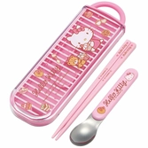 Hello kitty set baguettes et cuilerre sweety pink