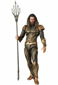 Dc comics figurine mafex aquaman (zack snyder´s justice league ver.) 16 cm