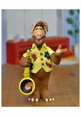 Alf figurine toony classic alf with saxophone 15 cm