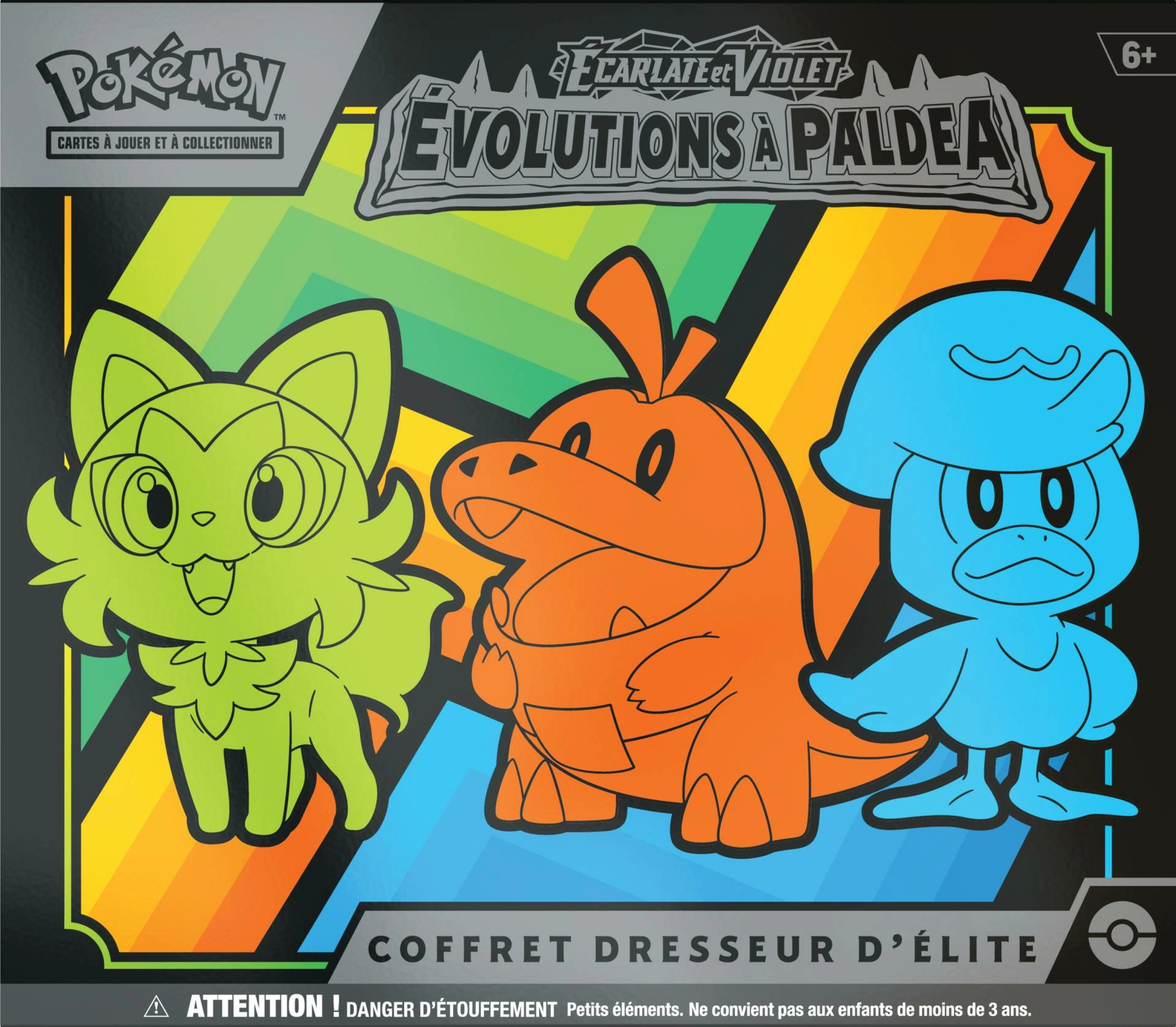 Coffret 10 Cartes Pokémon Ultraboost - SV030 Écarlate Et Violet 02 Évolutions Paldea - Cartes Françaises Neuves