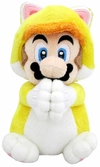 Super mario peluche magnétique cat mario 19 cm