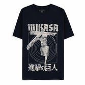 Attack on titan t-shirt mikasa (m)