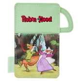 Disney by loungefly étui pour carte de transport robin hood