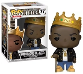 Notorious b.i.g.  pop! rocks vinyl figurine notorious b.i.g. with crown 9 cm