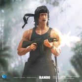 Rambo figurine 1/12 exquisite super series first blood ii john rambo 16 cm