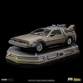 Retour Vers Le Futur Statuette 1/10 Art Scale Delorean 23 cm