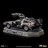Retour Vers Le Futur Statuette 1/10 Art Scale Delorean 23 cm