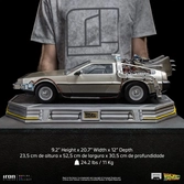Retour Vers Le Futur Statuette 1/10 Art Scale Delorean 23 cm
