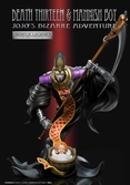 Jojo's bizarre adventure statuette pvc death thirteen & mannish boy 17 cm