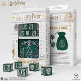 Harry potter pack dés slytherin dice & pouch set (5)