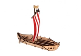 Navire viking click&play en bois (à assembler)