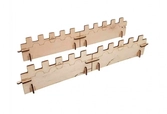 Murs inférieurs click&play en bois (à assembler)