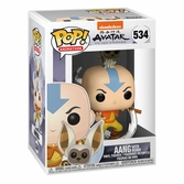 Avatar, le dernier maître de l'air figurine pop! animation vinyl aang w/ momo 9 cm