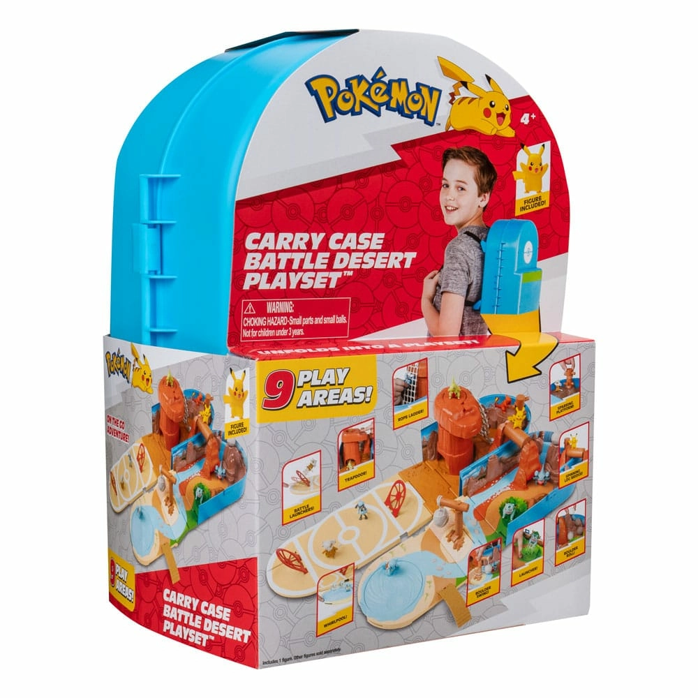Pokémon jeu carry case battle desert