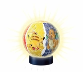 Pokémon 3d puzzle nightlight puzzle ball (72 pièces)