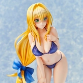 To love-ru darkness statuette pvc 1/4 darkness swimsuit series tearju lunatique ver. 36 cm