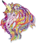 Puzzle en bois - licorne scintillante - 176 pcs