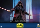 Star wars: the clone wars figurine 1/6 darth sidious 29 cm