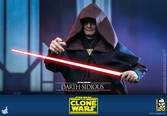 Star wars: the clone wars figurine 1/6 darth sidious 29 cm