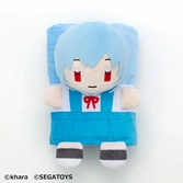 Neon genesis evangelion peluche roll-up rei ayanami 23 cm