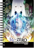 Re:zero starting life in another world cahier à spirale a5 season 2 key art 01