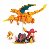 Pokémon jeu de construction mega construx coffret Évolution salamèche