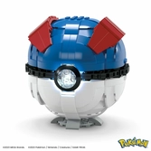 Pokémon jeu de construction mega construx super ball géante 13 cm