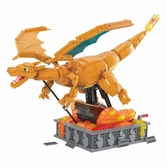 Pokémon jeu de construction mega construx dracaufeu en mouvement 30 cm