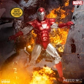 Marvel figurine 1/12 iron man (silver centurion edition) 16 cm