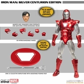 Marvel figurine 1/12 iron man (silver centurion edition) 16 cm