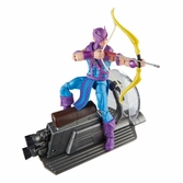 Avengers marvel legends figurine hawkeye with sky-cycle 15 cm