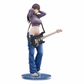 Original character statuette pvc 1/7 guitar girl illustrated by hitomio16 25 cm